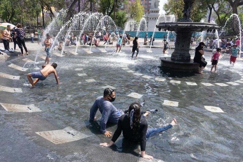 Foto especial: Fuentes de agua en la CDMX.