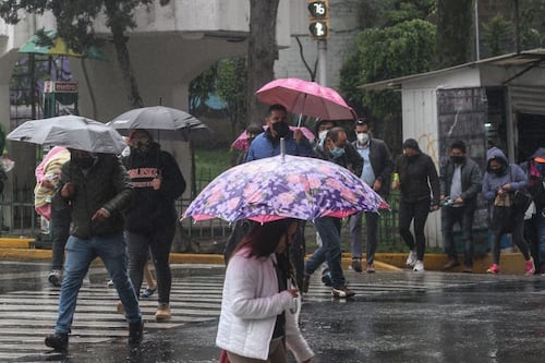 Alerta amarilla por lluvia en 11 alcaldías de CDMX; es más intensa en Iztapalapa y GAM