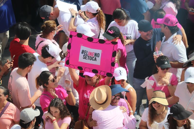 INE marcha Yucatán.