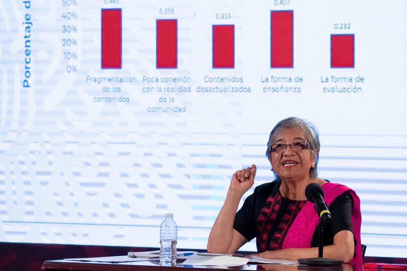 Rosa María Torres, rectora de la UPN, defiende los libros de texto de la SEP (SEP)