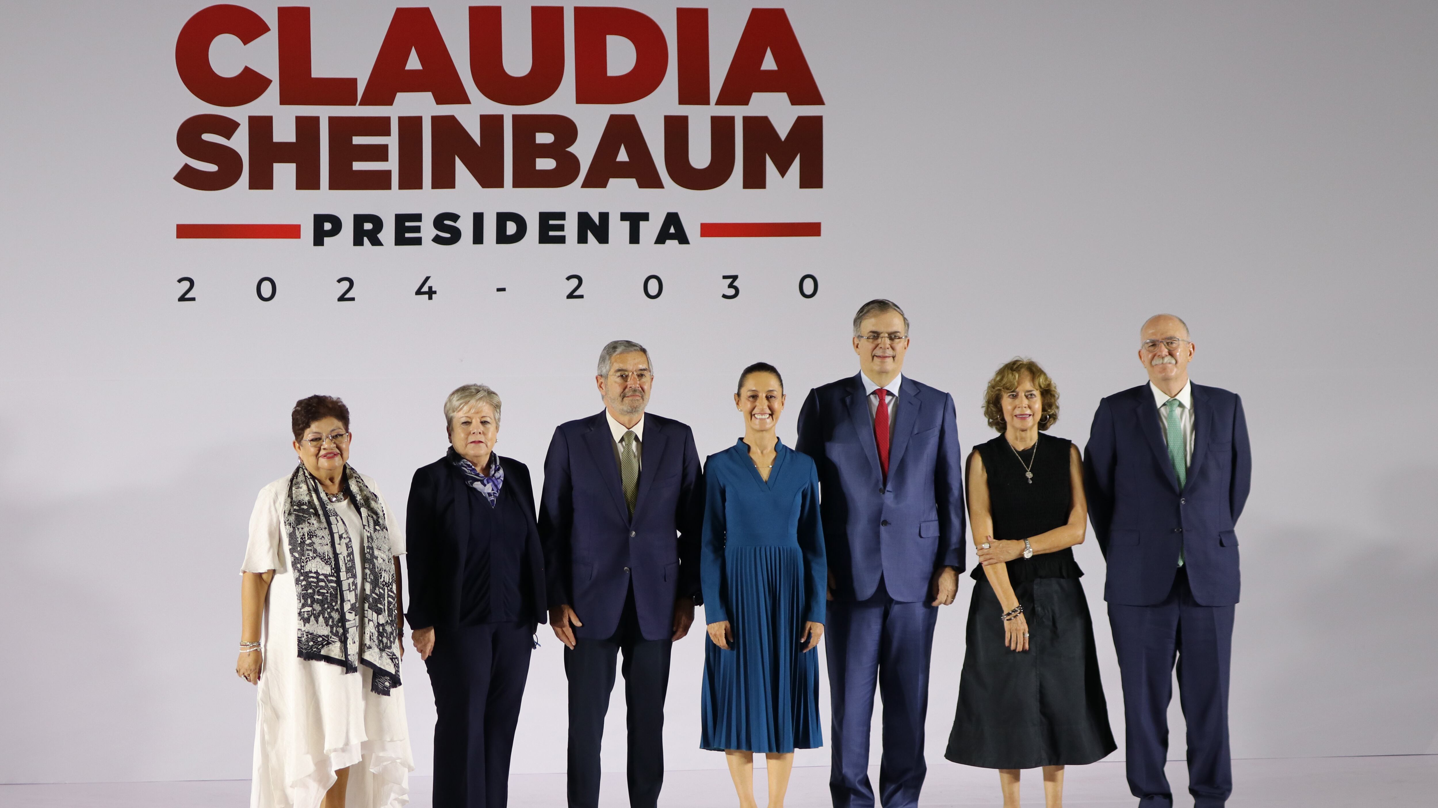 Claudia Sheinbaum reveló a los primeros miembros del gabinete presidencial.