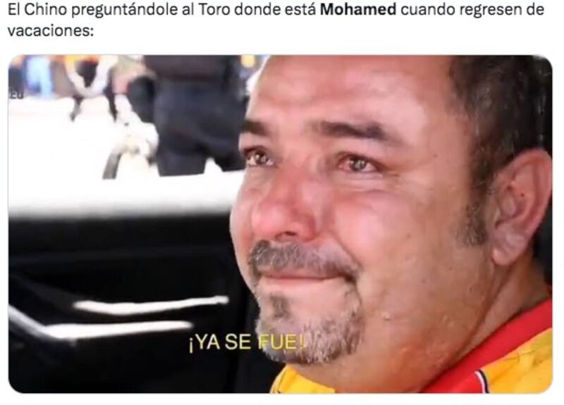 Memes salida del Turco Mohamed de Pumas.