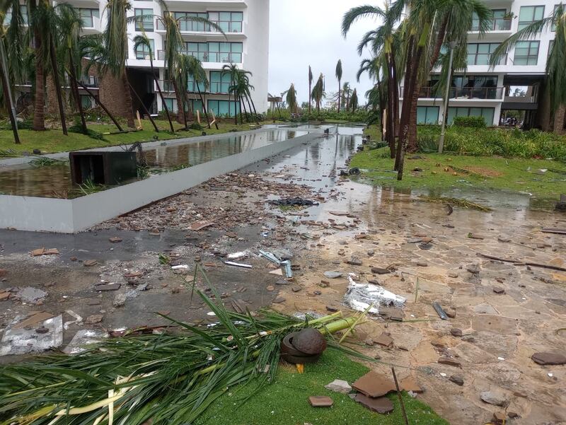 Huracán ‘Otis’ destrozó Acapulco, Guerrero