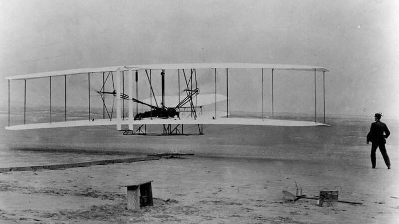 Wilbur y Orville Wright.