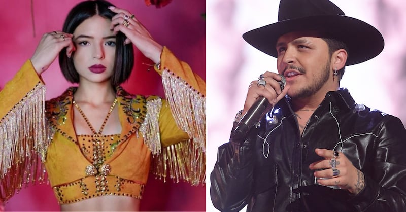 ¿Ángela Aguilar ignoró a Christian Nodal?