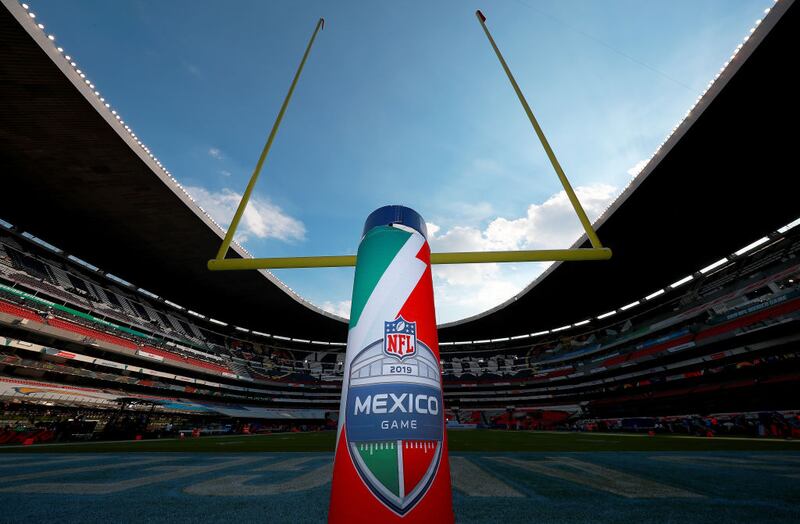 La NFL regresa tras su último juego en México, en 2019