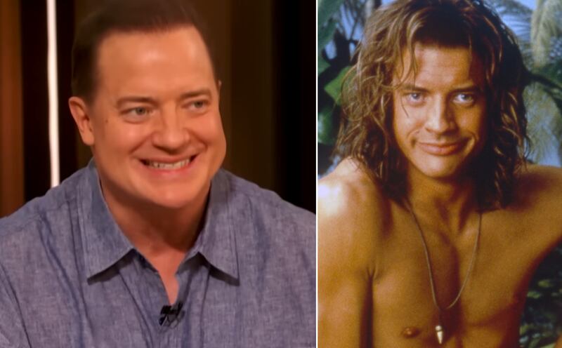 Brendan Fraser no podrá olvida las cosas que tuvo que hacer para convertirse en George de la Selva