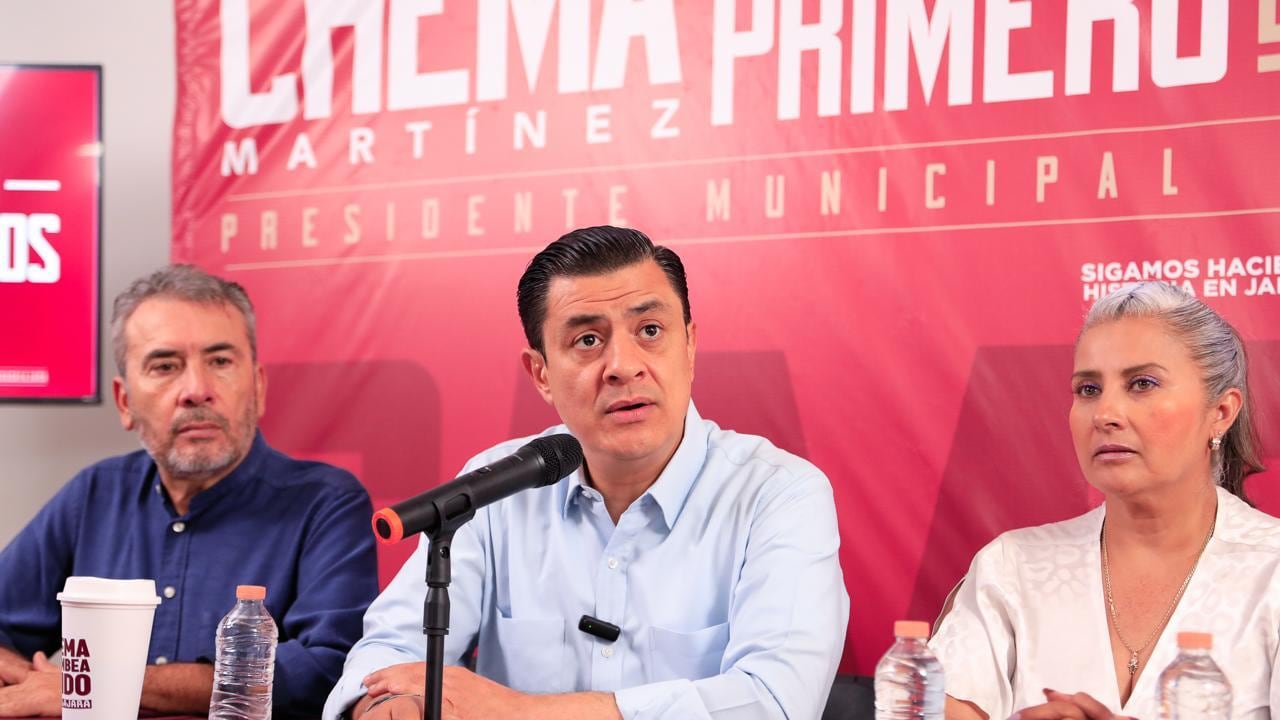 Chema Martínez destaca que 4T garantizará barios tranquilos en Guadalajara