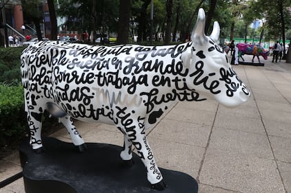 El CowParade 2023 ya está en la Ciudad de México  con una propuesta que mezcla arte y tecnología.