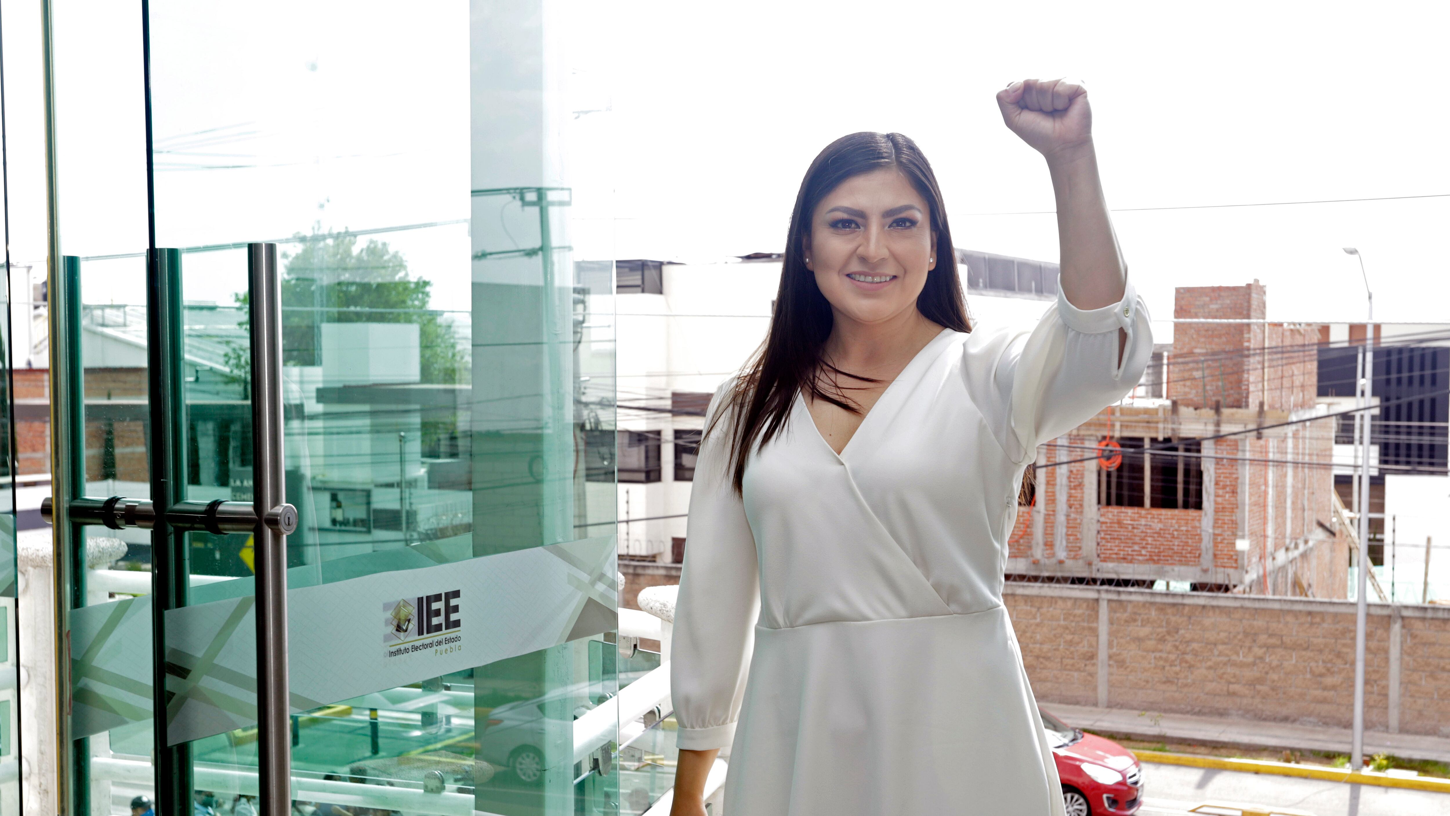 Claudia Rivera respetará resultado de la próxima elección