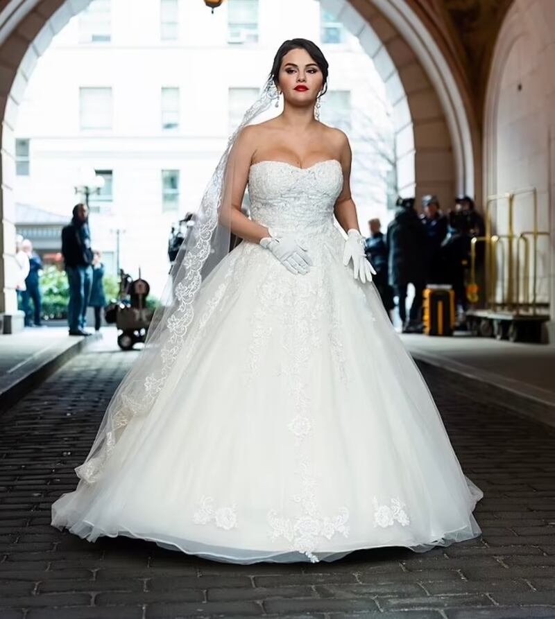 Selena Gomez de novia. Daily Mail