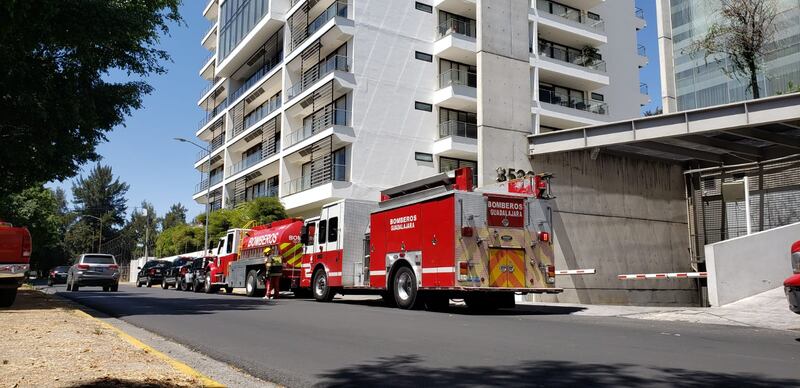 El incidente generó intensa movilización de cuerpos de emergencia en Colinas de San Javier.