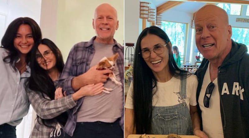 Demi Moore y Bruce Willis han encontrado el balance perfecto en su relación pese a estar separados