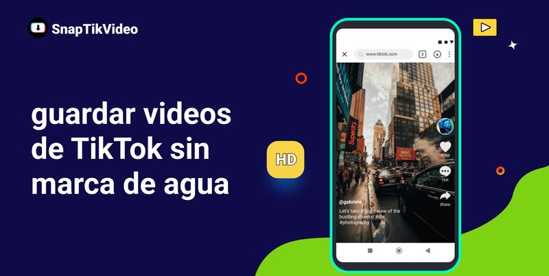 TikTok descarga de vídeo sin marca de agua