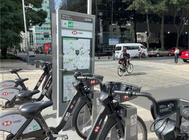 Ecobici cicloestaciones CDMX