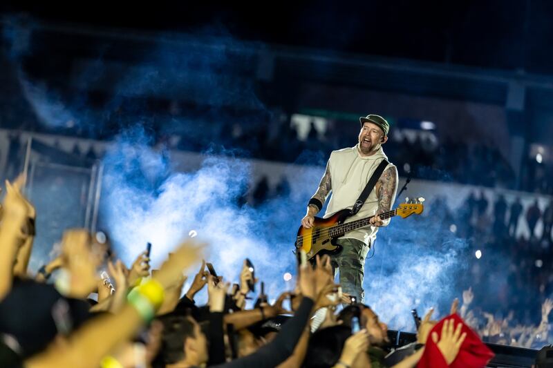 La agrupación realizó el segundo concierto en México.