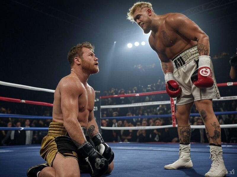 Jake Paul vs  Canelo Álvarez