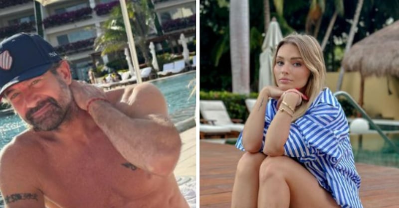 Irina Baeva y Gabriel Soto publicaron fotos por separados en sus redes sociales