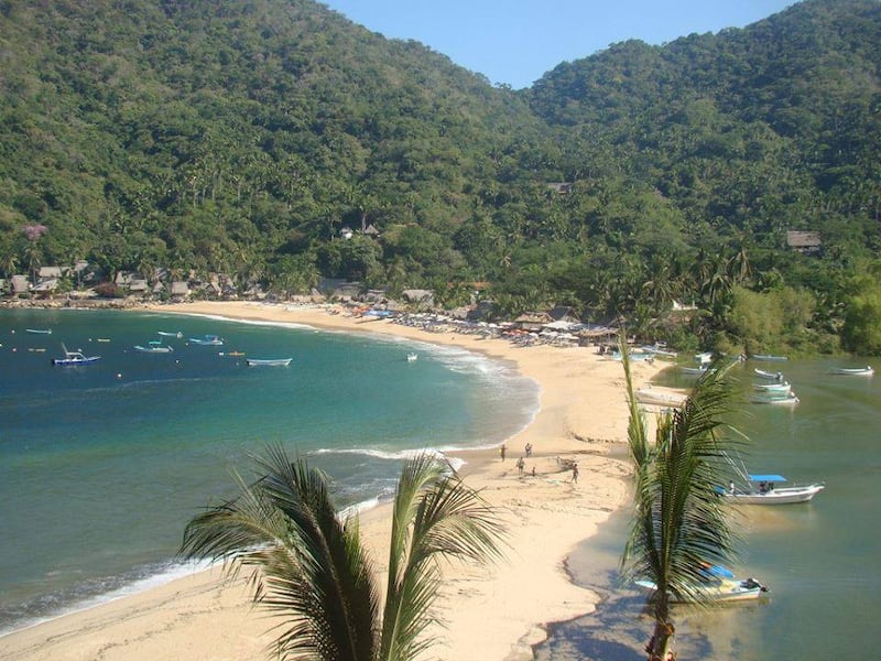 Yelapa es una de las playas más visitadas por los turistas.