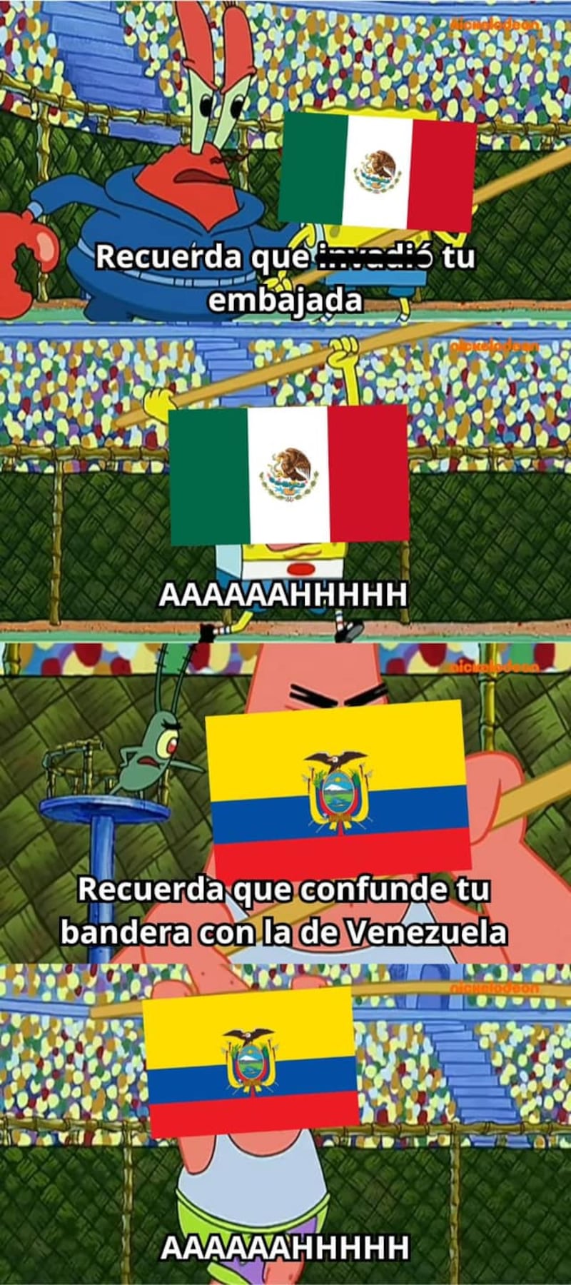 Memes eliminación México