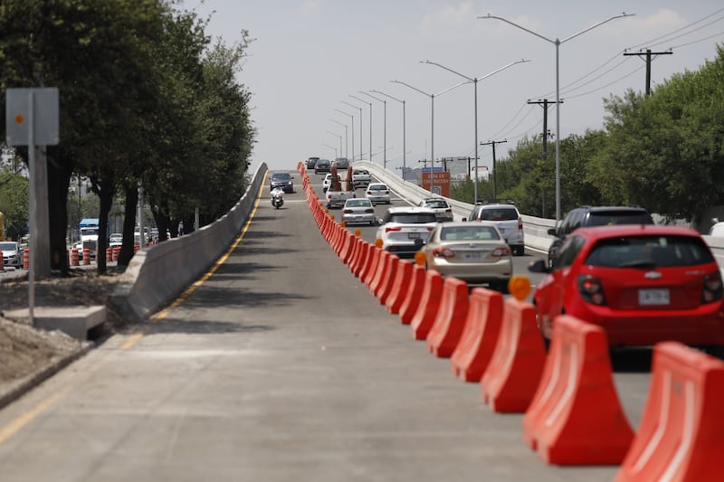 Dos de los tres carriles que se abrieron funcionarán de norte a sur.