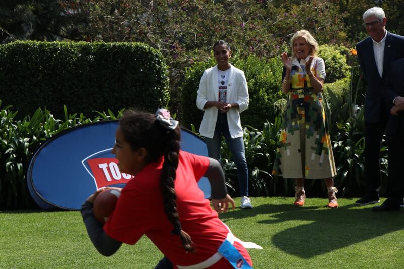 Jill Biden NFL México