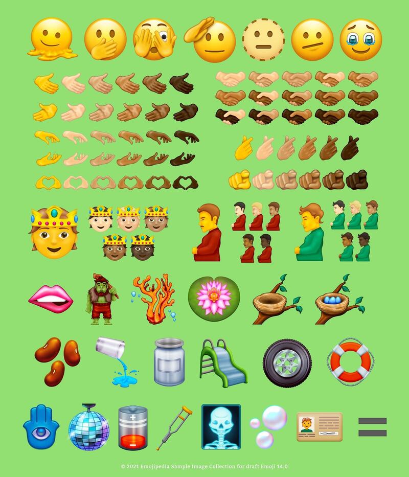 Emojis 2021