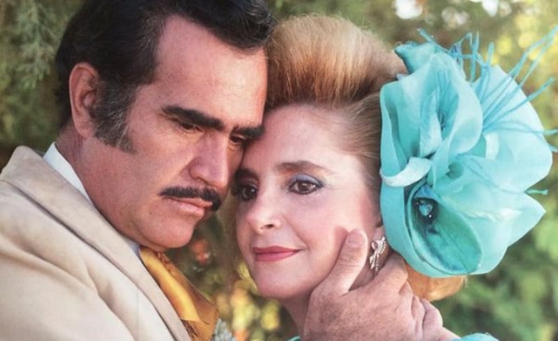 Vicente Fernández y Doña Cuquita