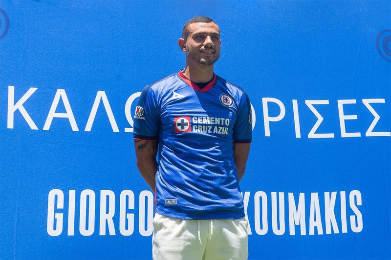 Giorgos Giakoumakis se dijo entusiasmado de ser el primer griego en la Liga MX.