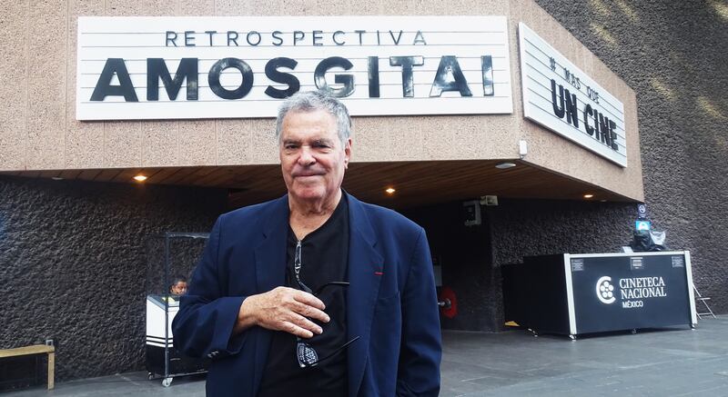 El cineasta israelí Amos Gitai recibió la medalla Cineteca Nacional