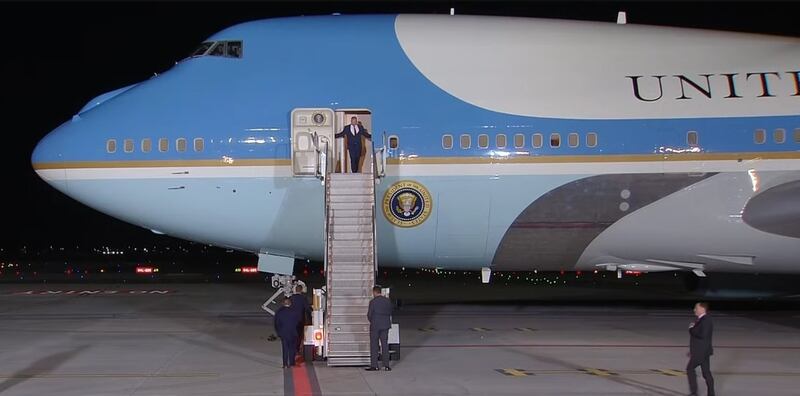 Biden llega a la CDMX.