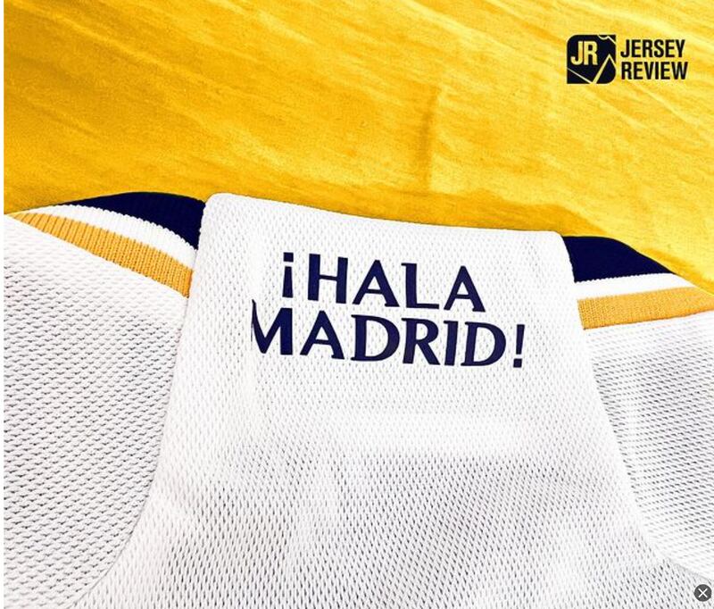 filtran jersey real madrid