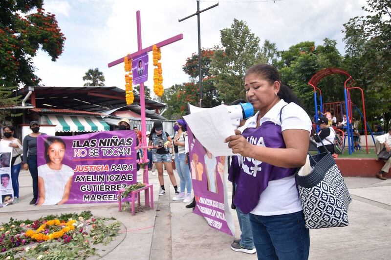 Feminismo-manifestación-feminicidios.