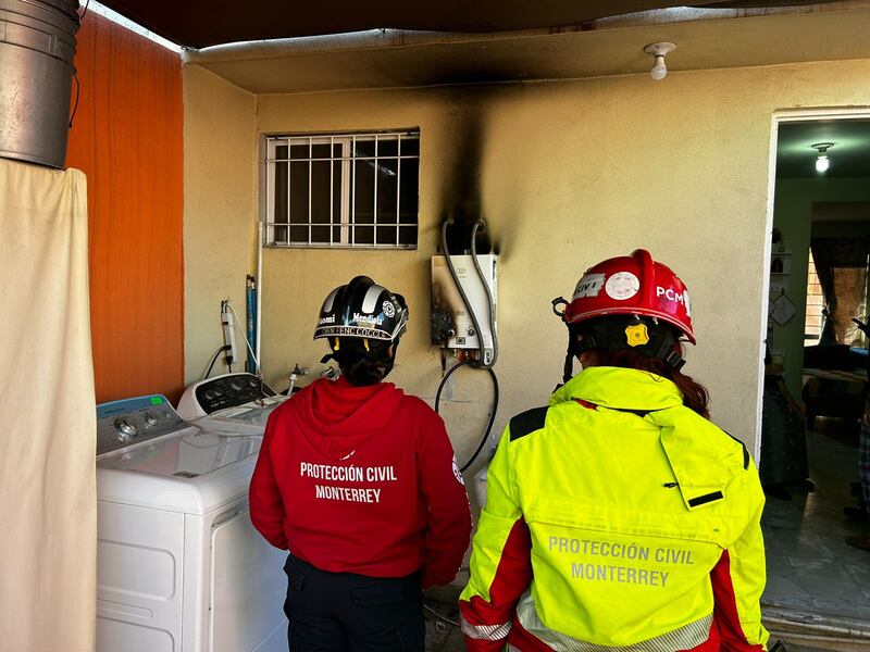 El incendio en el área del boiler logró ser controlado, no se reportaron lesionados.