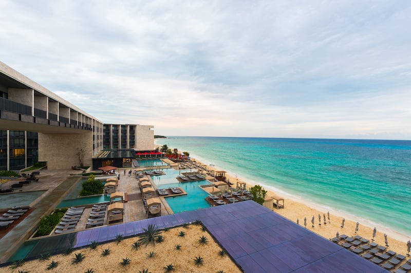 El Hyatt Hotel Playa de Carmen es una propuesta de modernismo y amigable  con el ambiente.