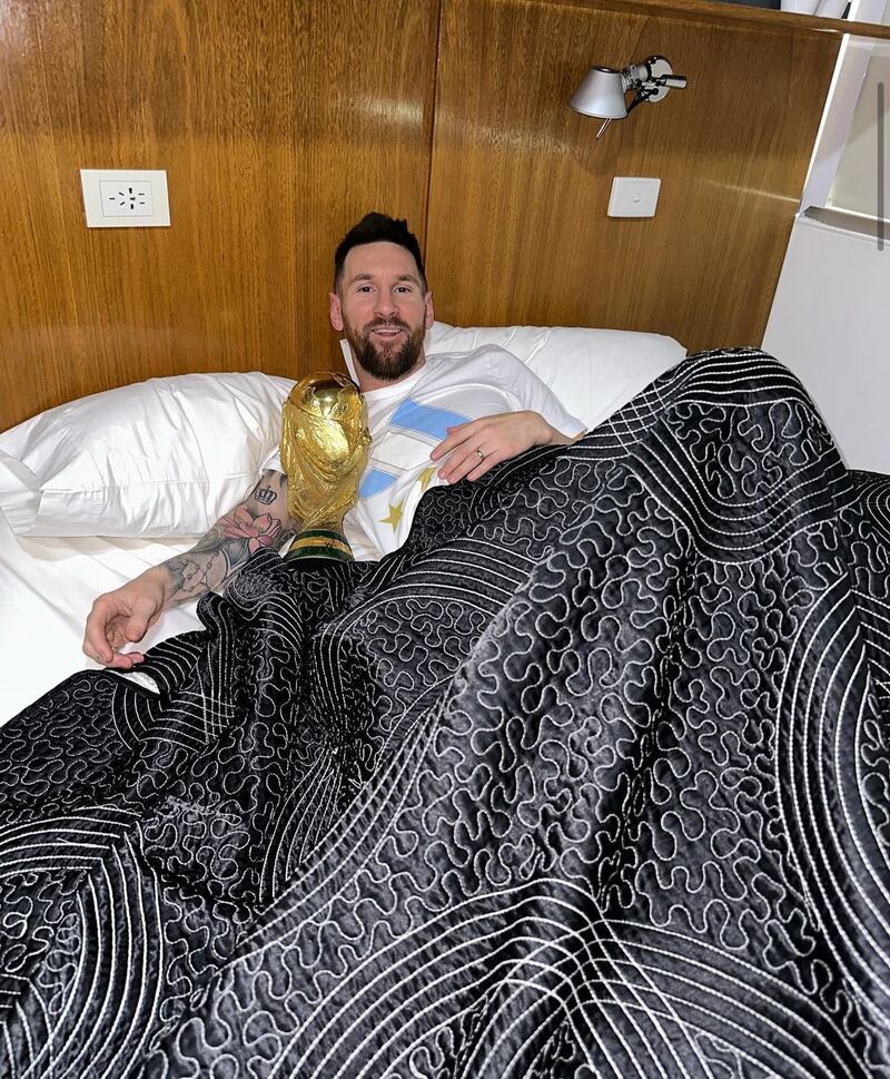 Messi con la Copa