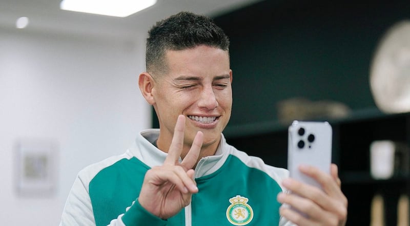 Presentación de James Rodríguez en León tuvo mofa a Junior de Barranquilla