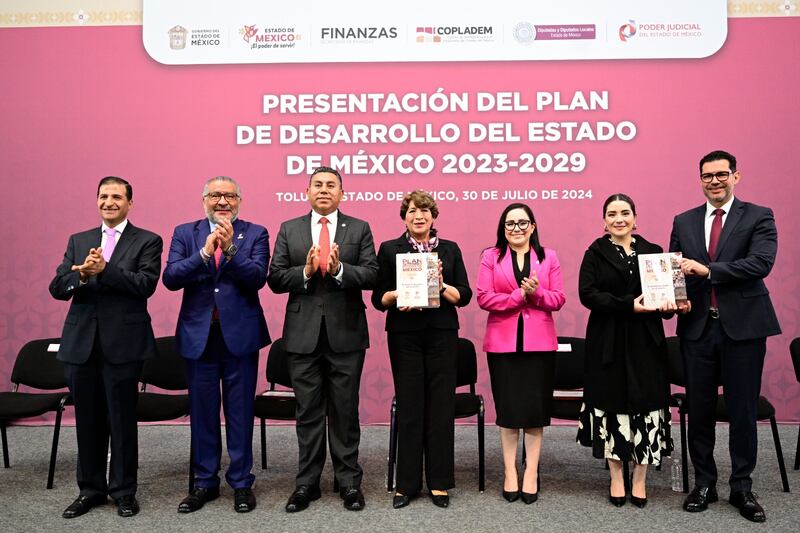 Delfina Gómez presenta el Plan de Desarrollo del EdoMéx