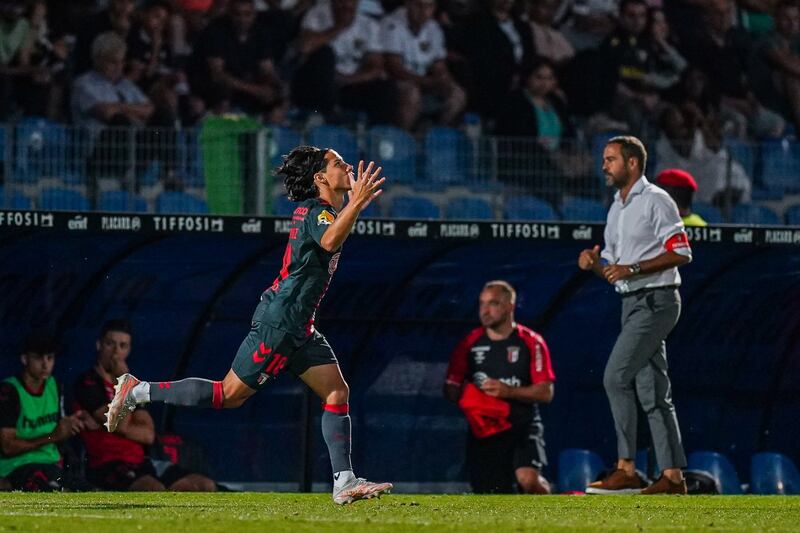 Diego Lainez firmó sus primeros minutos | @SCBragaOficial