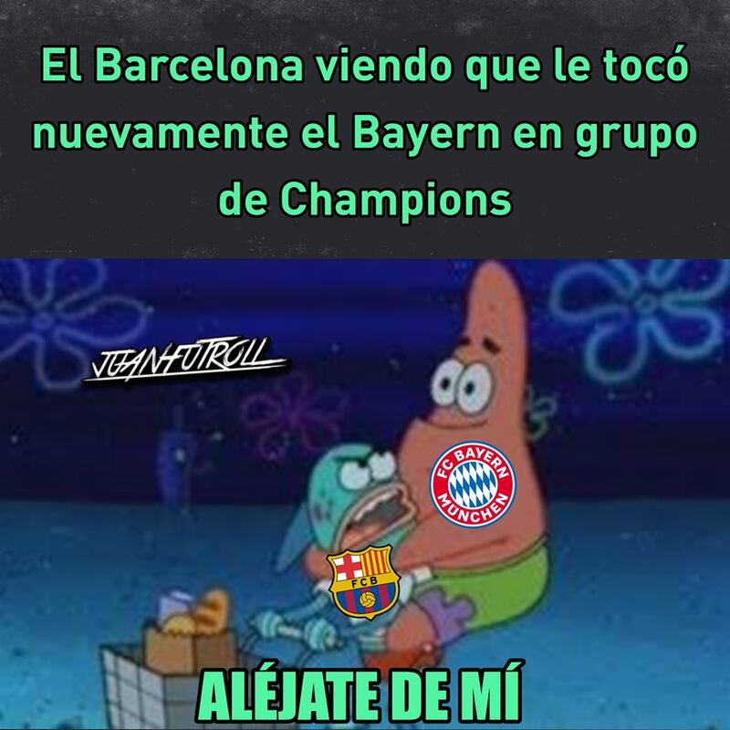 Memes del sorteo de la UCL 2022-2023