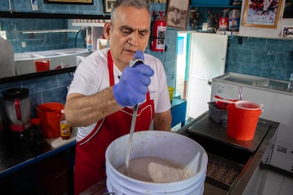 Paletas de Nogada, una nueva tradición en la Ciudad de México.