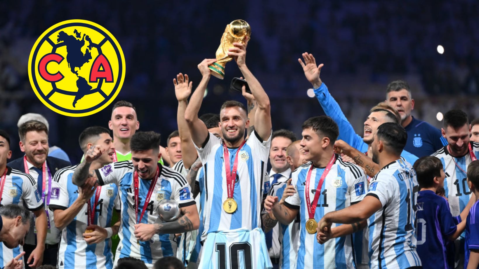América quiere romper el mercado fichando a un campeón del mundo con Argentina.