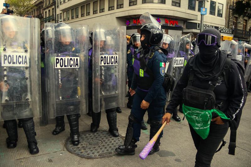 Marcha a favor del aborto en CDMX 28 septiembre de 2022