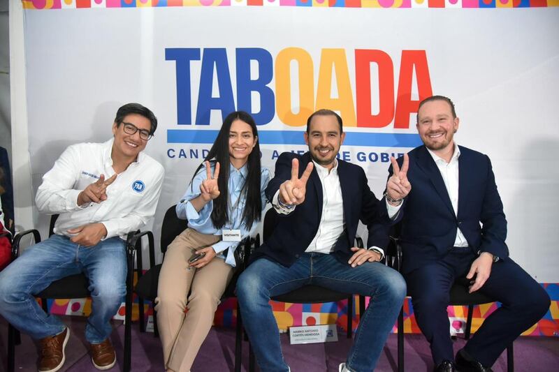 Santiago Taboada se registra como candidato a la Jefatura de Gobierno