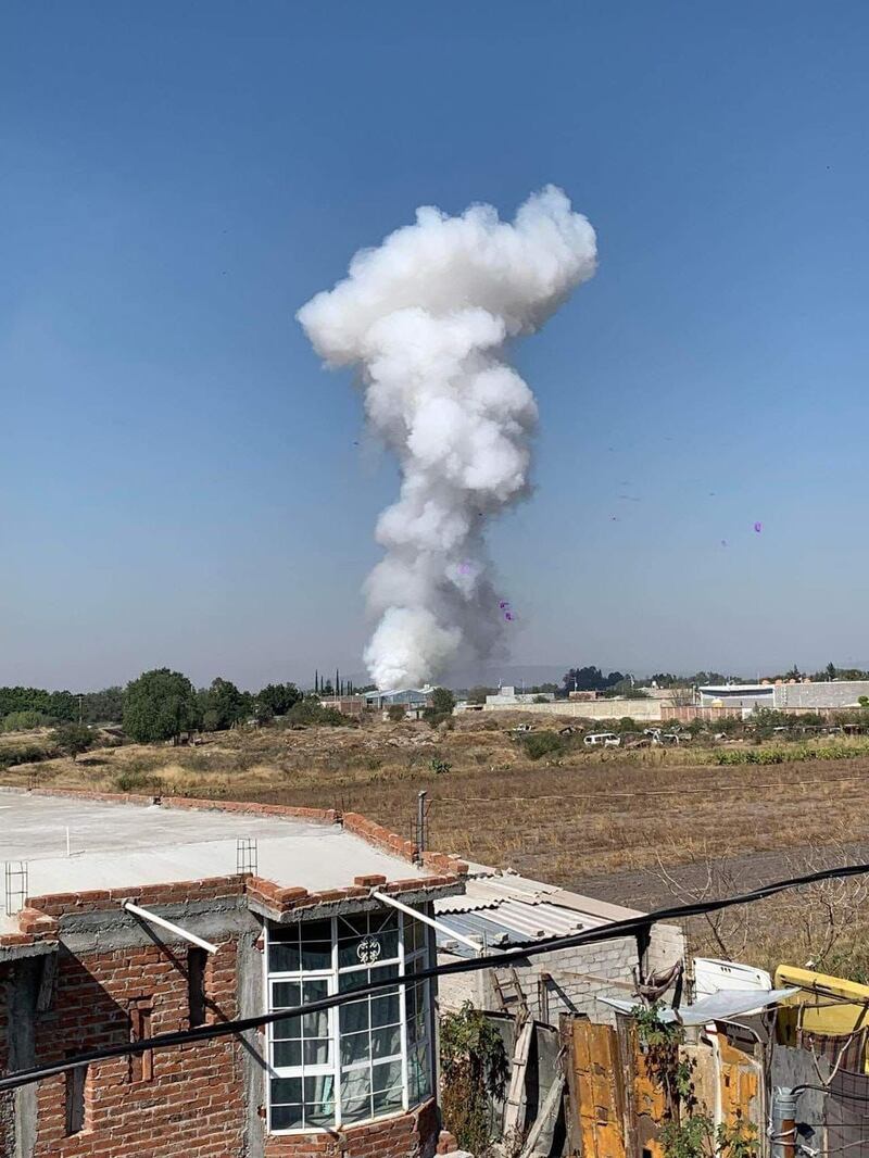 Explosión de polvorín en Villagrán deja a 5 personas sin vida