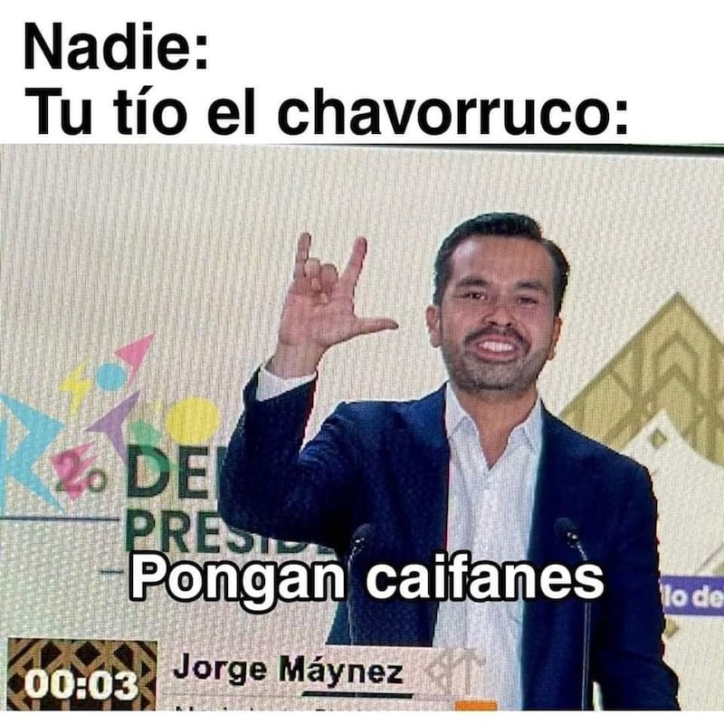 Memes del segundo debate presidencial