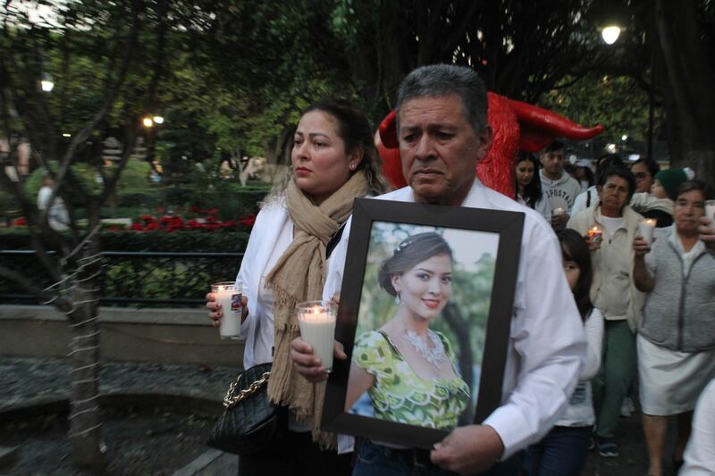 Funeral de Thalía Cornejo, asesinada en Salvatierra, Guanajuato