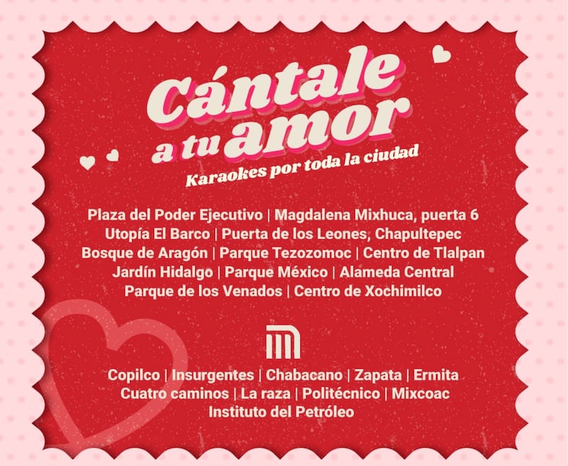 Cántale al amor en el Metro