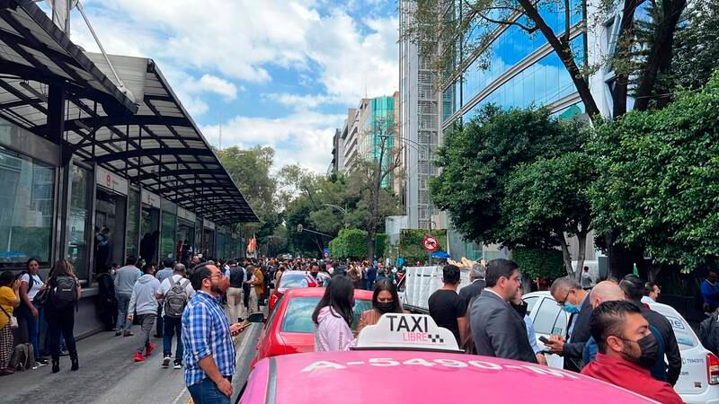 Terremoto registrado na Cidade do México