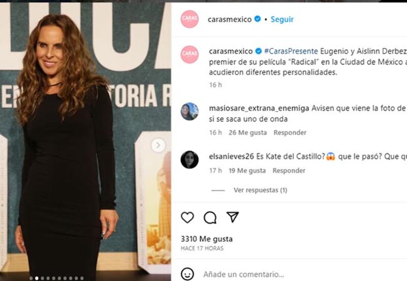 Kate del Castillo look envejecida